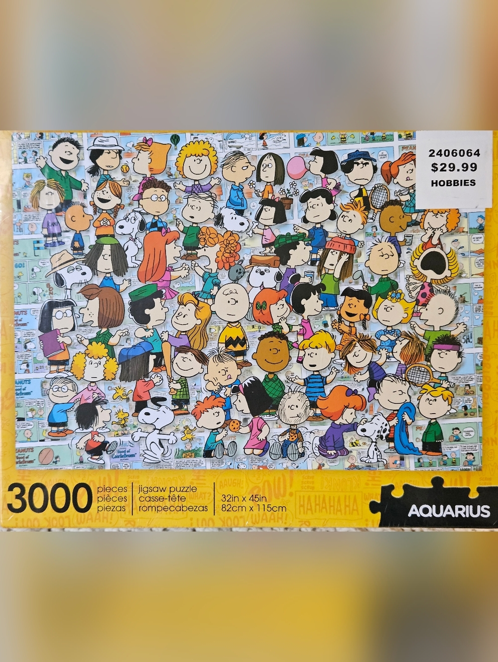 Puzzle - Peanuts Jigsaw Puzzle – Multicolor Character Art Aquarius